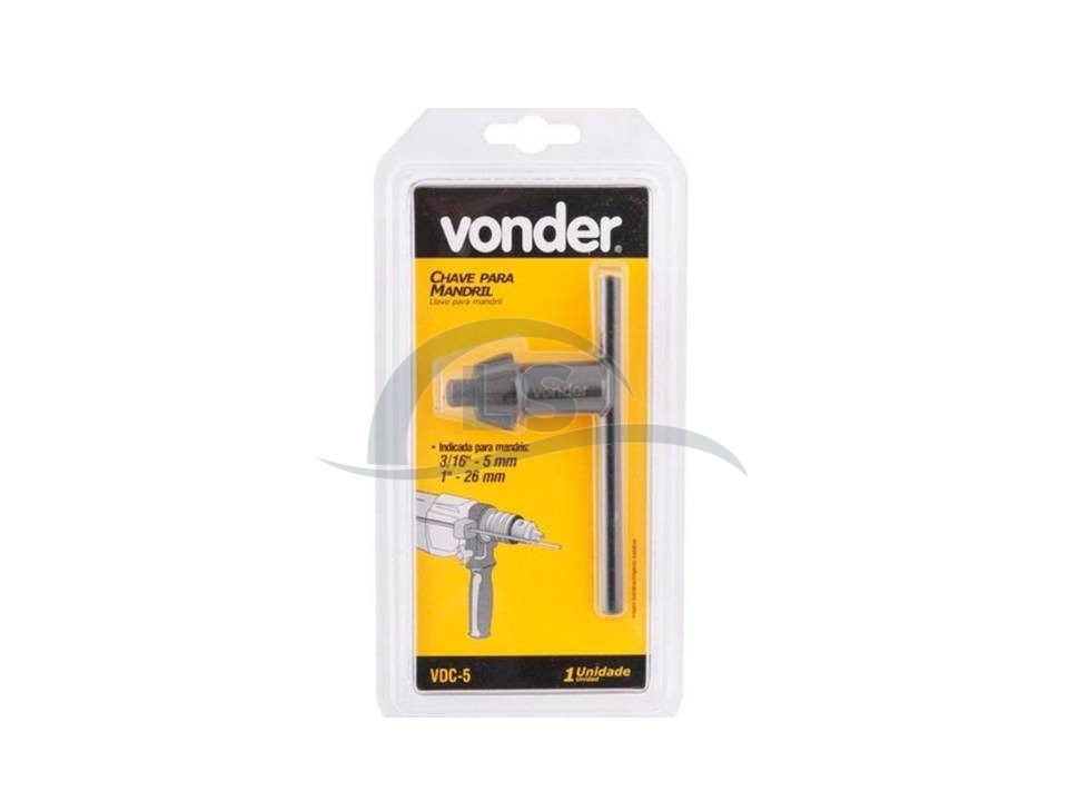 Chave para mandril n.5 vdc-5 - Vonder