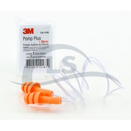 Protetor Auricular Ca 19578 Em Silicone C/50 Un