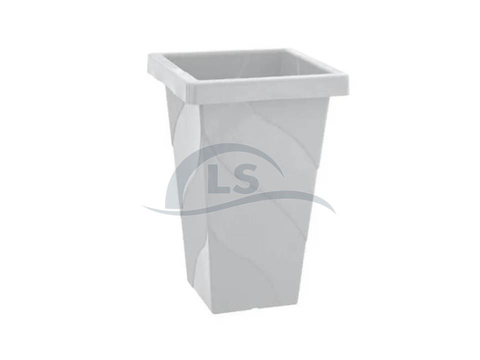 Vaso Coluna Quadrado G 