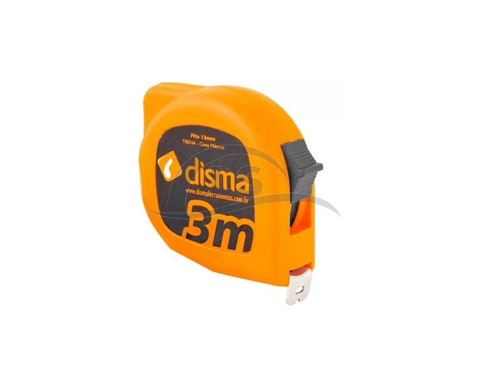 Trena 3 Metros com Fita de Aço 12,5mm - DISMA