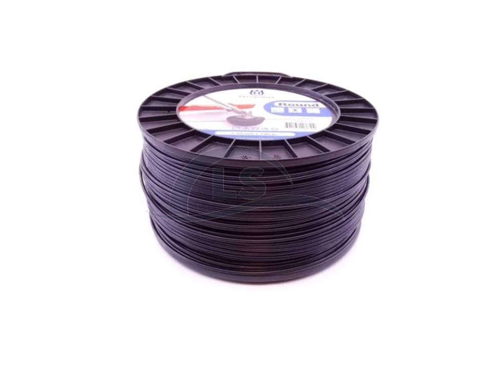 Fio de Nylon Whisper Preto 3,0 mm x 240 m  Husqvarna