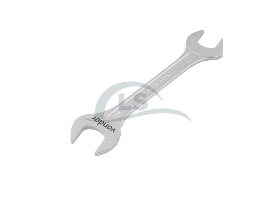 Chave Fixa 25x28mm Cromo Vanádio Fosco Cartela - Vonder