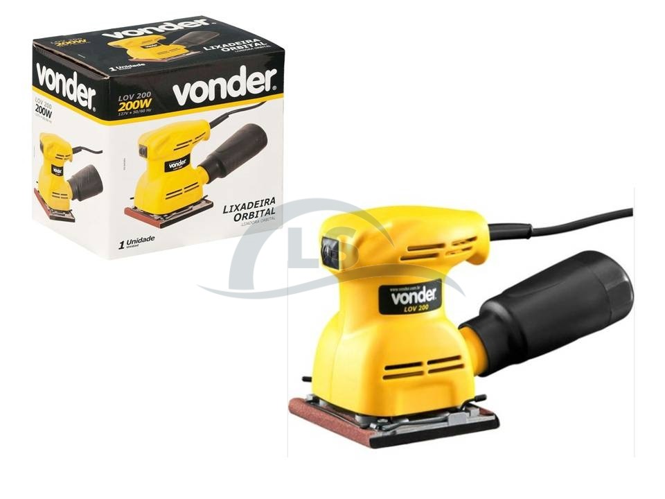 Lixadeira orbital 200 watts - Vonder