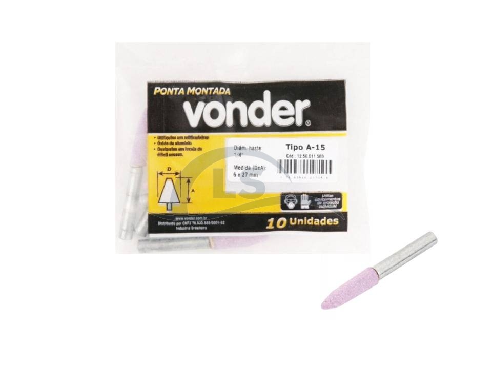 Ponta montada A-15" VONDER