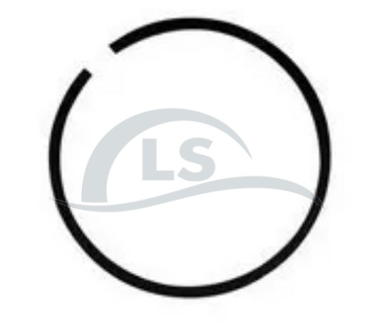 Anel Segmento Pistão Para Roçadeira Husqvarna 128R / 128RJ Soprador 125B / 125BVX