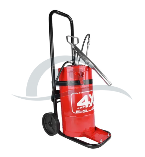 Engraxadeira Manual Com Carrinho Hl14 Cap. 14 Kg Hydronlubz