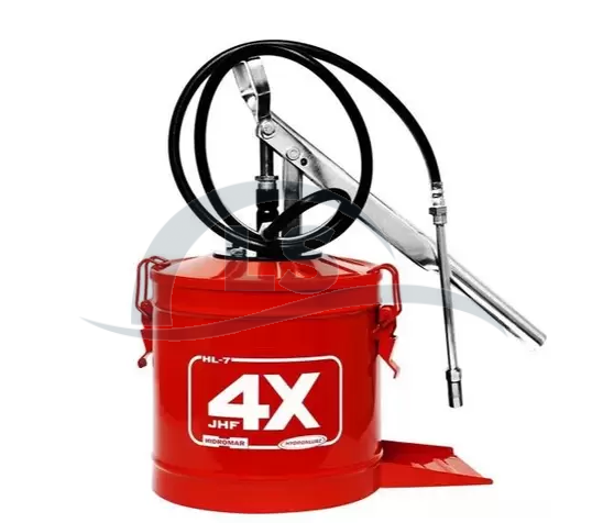 Engraxadeira Manual  com Reservatório para 7 Kg - Hydronlubz
