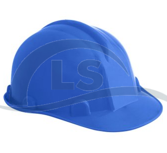 Capacete azul com aba frontal VONDER