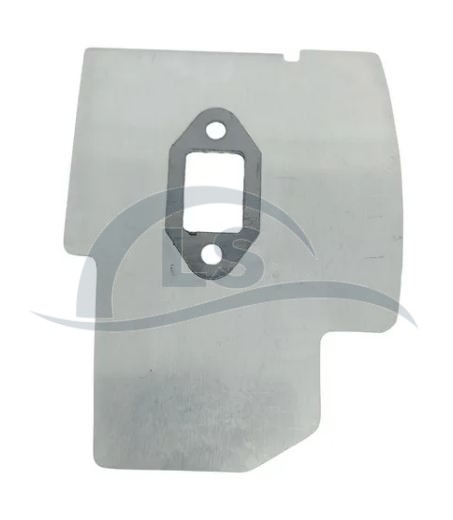 Chapa Escapamento Roçadeira Husqvarna 236R / 143RII