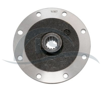 Cubo do volante da embreagem do sistema de transmissão - Tratores Valtra/Valmet 885 / 980 (4X4)