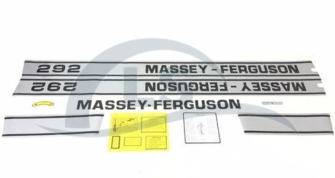 Decalque Faixa Adesiva - Trator Massey Ferguson 292