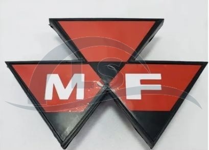 Emblema Grade Dianteira - Trator Massey Ferguson 50X / 55X / 65X / 85X / 95X 