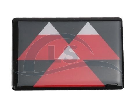Emblema Grade Dianteira - Trator Massey Ferguson