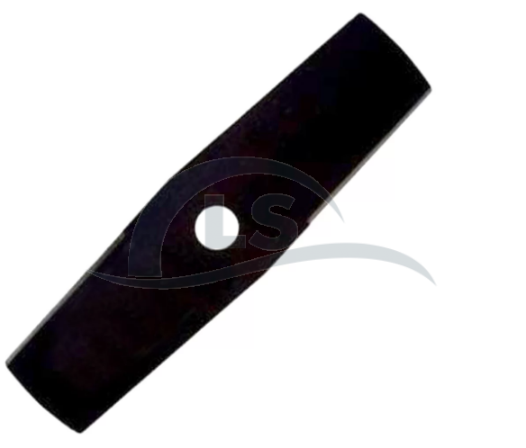 Faca lâmina 2 pontas para roçadeira 350 mm espessura 2,7 mm, furo 1"