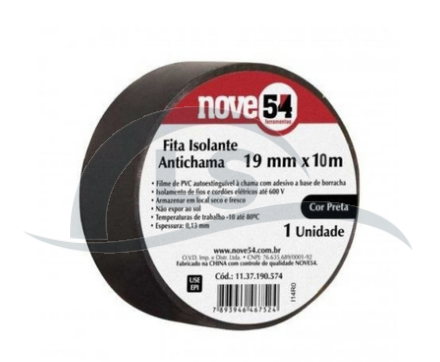 Fita Isolante Antichama 19 X 10 M