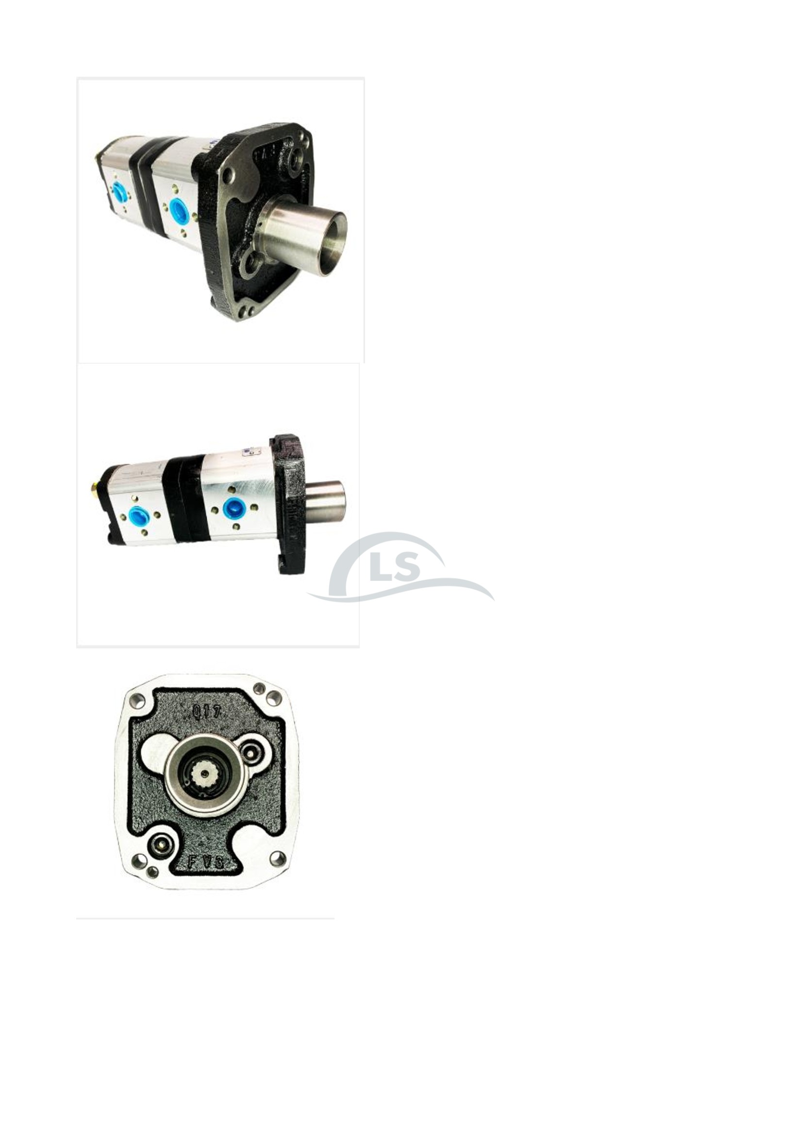 BOMBA HIDRAULICA DUPLA TRATOR NEW HOLLAND TL75E MOTOR MWM