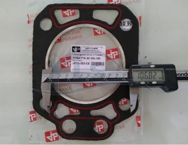 Junta Cabeçote Motor Tobatta Ar/As100 