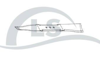 Lâmina 22" cortador de grama Husqvarna LB256S / LB256SP / LC356VP