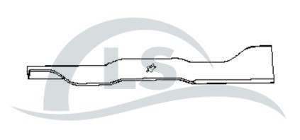 Lâmina 54" Para Trator Cortador De Grama TS254G
