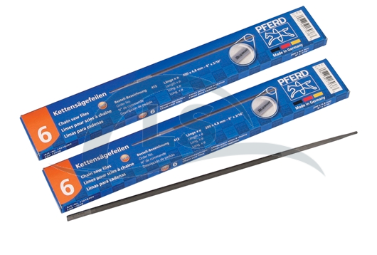Lima Para Correntes De Motosserra Pferd 200 x 4,8 mm - 8" x 3/16"