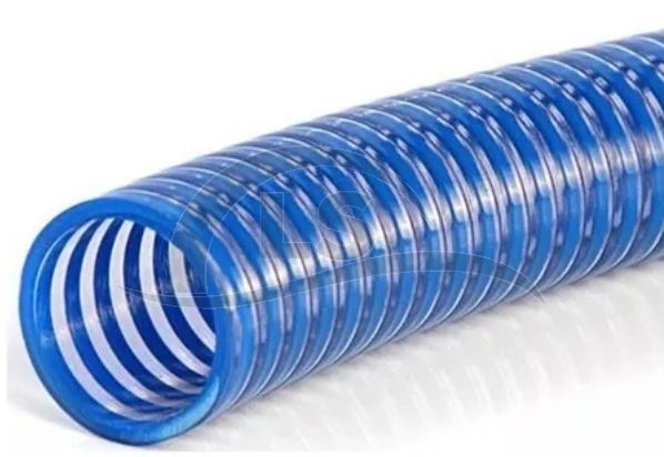 Mangueira de sucção 1" azul 