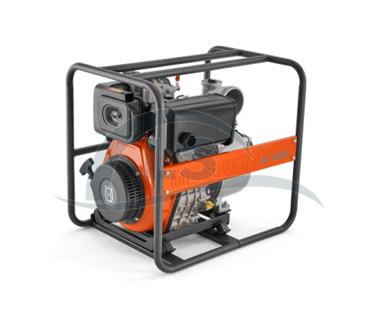Motobomba Husqvarna W100D Diesel 