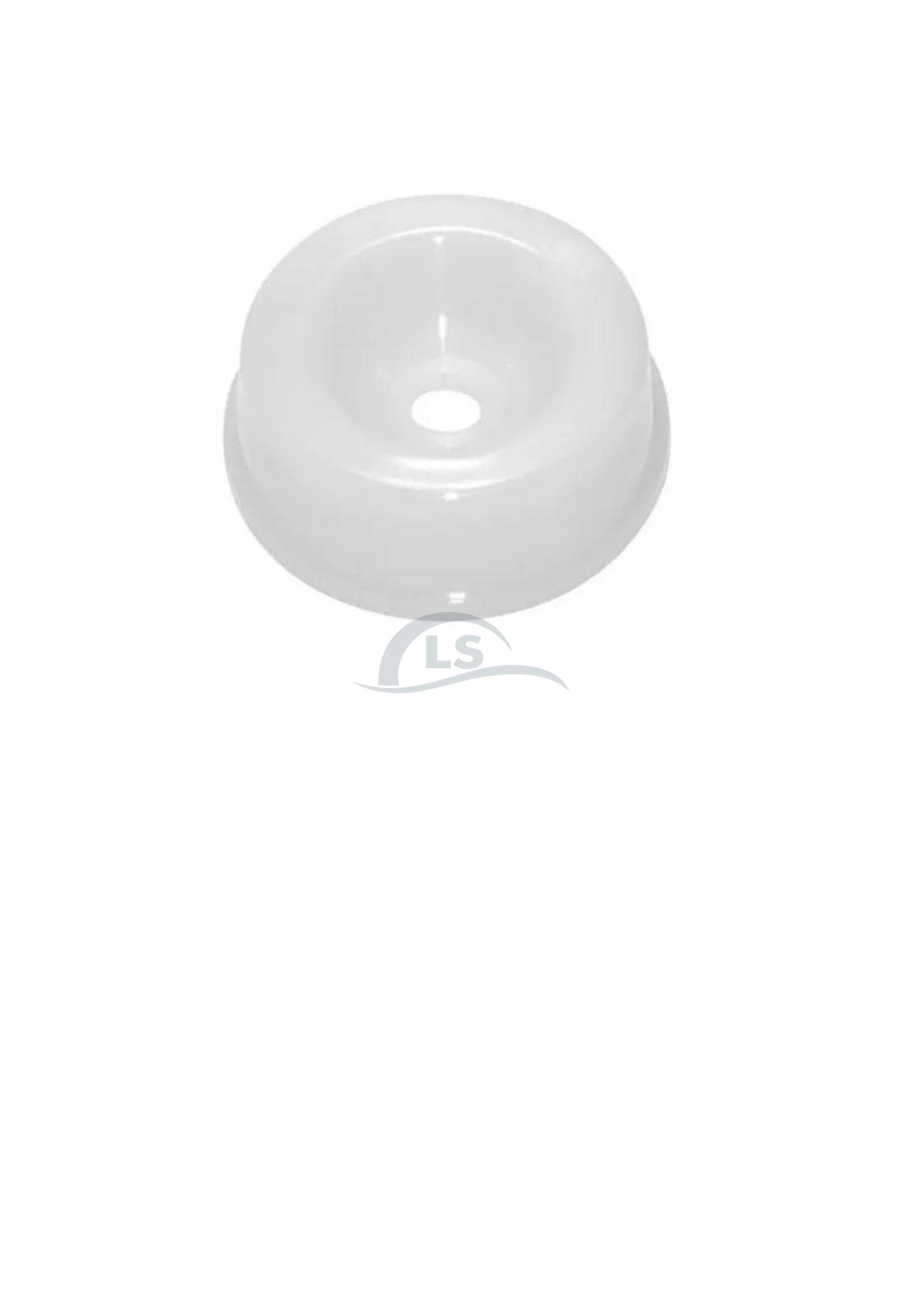 PRATO GIRATÓRIO FURO 13MM NYLON HUSQVARNA 143/236