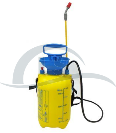 Pulverizador Manual 5 Litros Amarelo VP5L 