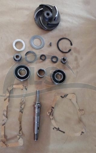 Reparo Bomba D'agua Indisa Com Rolamento - Motor Perkins 6354 6CC