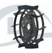 Roda de metal para motocultivador Husqvarna 380 mm
