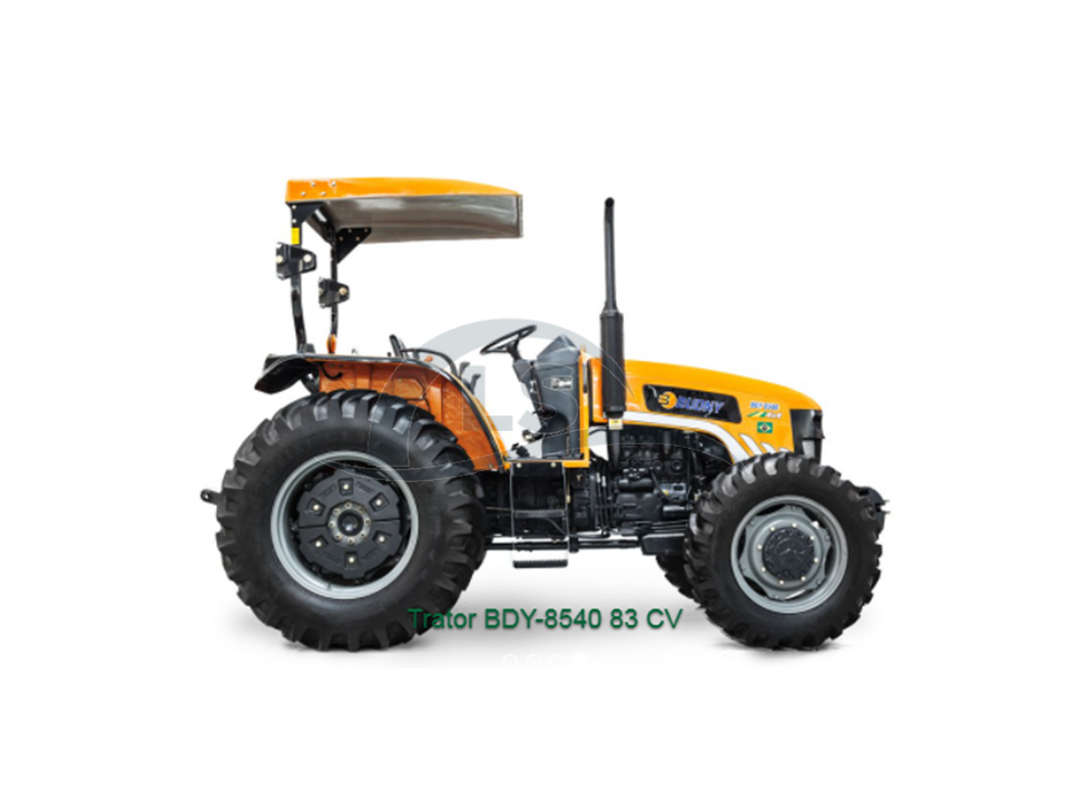 TRATOR BUDNY 85CV BDY 8540S COM TOMADA DE FORÇA 540/1000 RPM - SINCRONIZADOR E REVERSOR (VALOR A COMBINAR COM A REVENDA)