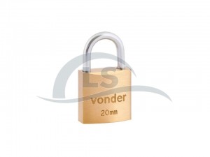Cadeado 20mm com 2 Chaves - VONDER