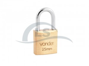 Cadeado 25mm com 2 Chaves - VONDER