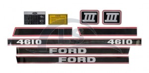 Adesivo Personalizar Trator Ford 4610 Com Verniz