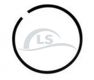 Anel Segmento Pistão Para Roçadeira Husqvarna 128R / 128RJ Soprador 125B / 125BVX