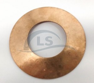 Arruela Encosto Satélite com Estria Fina - Tratores Massey Ferguson 50X / 55X / 65X / 265 / 275 / 290
