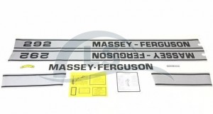 Decalque Faixa Adesiva - Trator Massey Ferguson 292