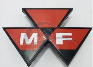 Emblema Grade Dianteira - Trator Massey Ferguson 50X / 55X / 65X / 85X / 95X 