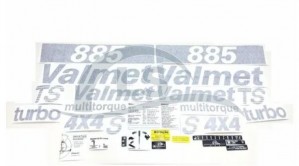 Decalque Faixa Adesiva - Trator Valtra/Valmet 885 4x4