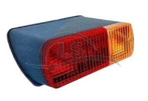 Lanterna Traseira Lado Esquerdo Trator Ford New Holland Vermelha e Amarela