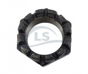 Porca castelo semi eixo traseiro (interna) – Tratores Valtra/Valmet 85 / 86 / 78