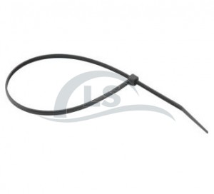 Abraçadeira de nylon, preta, 280 mm x 3,6 mm, Nove54