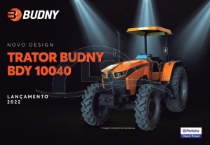 TRATOR BUDNY 100CV BDY-10040 MOTOR NACIONAL PERKINS (VALOR A COMBINAR COM A REVENDA)
