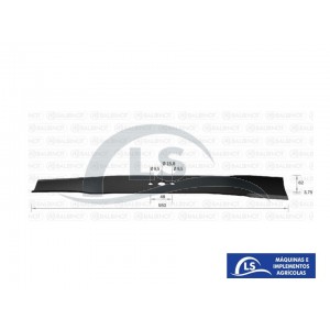  Faca Lâmina Cortador De Grama Jet 55/ Pr550n 
