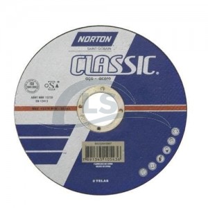 Disco Corte Aço Carb Norton Classic (254x3,2x25,40 mm)