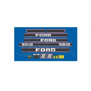 Adesivo Personalizado Trator Ford 5610 Sem Verniz