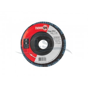 Flap-Disc Reto 4.1/2" G50 Costado Plástico - Nove54
