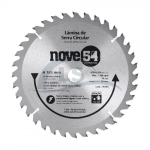 Disco Diamantado 105mm Turbo Furo 20mm N2 - Nove54