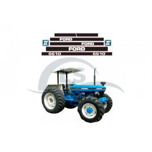 Jogo Decalque Ford 6610 E4nn16n6610x