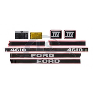 Adesivo Personalizar Trator Ford 4610 Com Verniz